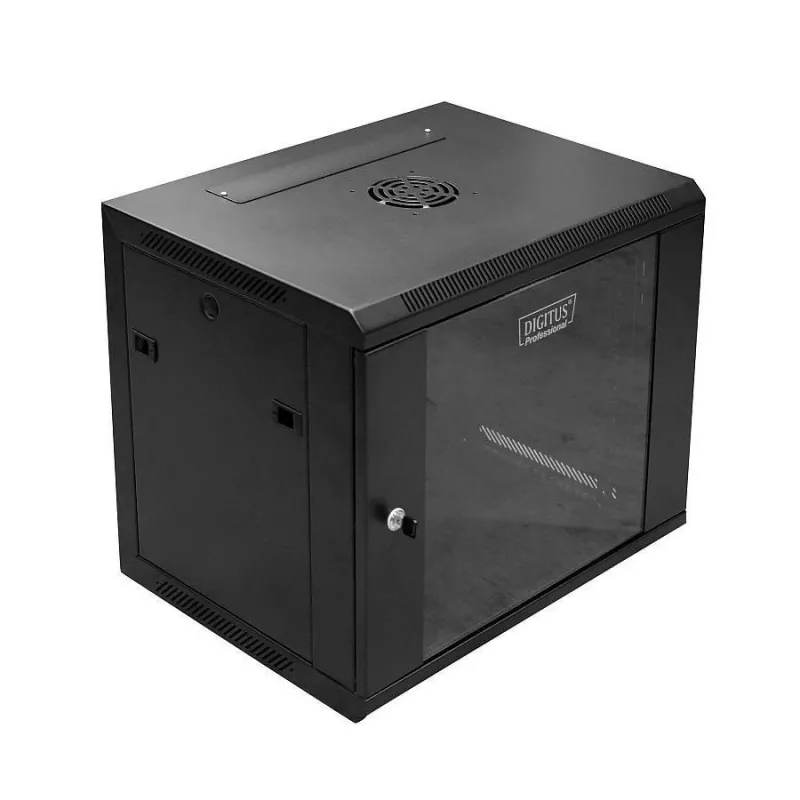 Wandmontagerack Digitus DN-W19 09U/450/B