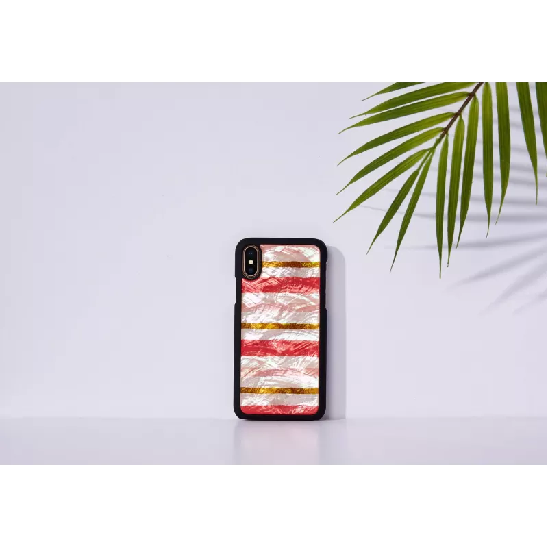 iKins Short Cake Hülle für iPhone XS/X, schwarz