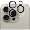NEVOGLASS 3D Kameraschutzglas (transparent/Schwarz, iPhone 17 Pro)