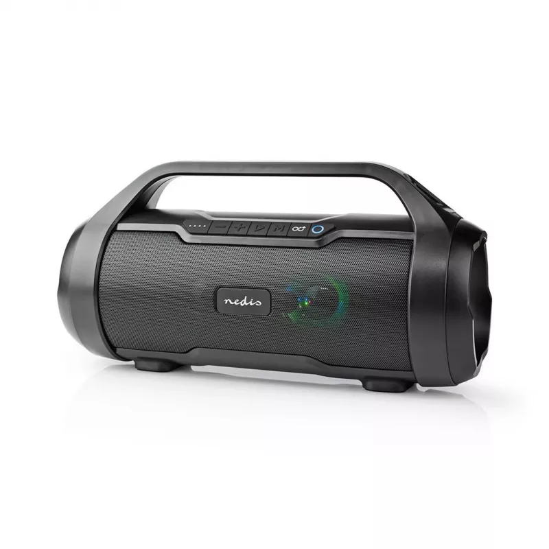 Nedis SPBB310BK tragbarer/Party-Lautsprecher Stereo tragbarer Lautsprecher Schwarz 36 W