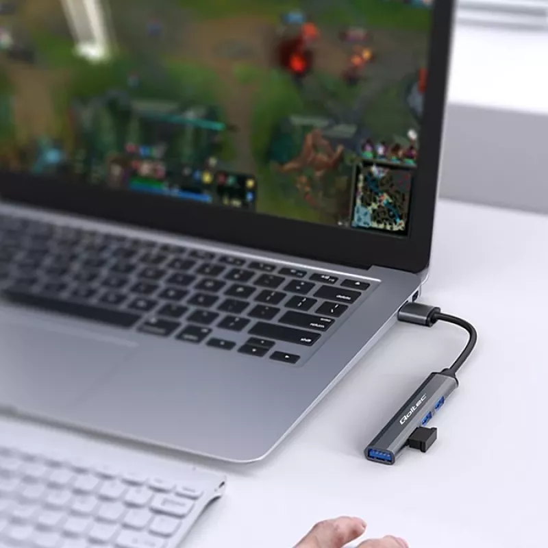 HUB-Adapter USB 3.0 4in1, 4x USB 3.0