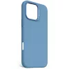 Decoded D25IPO16PMBCS9AE AntiMicrobial Silikon-Rückseitenabdeckung für iPhone 16 Pro Max, Hellblau