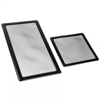 Staubfilter DEMCiflex 0702 für Mini-Tower-Gehäuse, schwarz, 2er-Pack