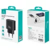 USAMS Ladegerät USA001631 30W mit 1x USB-C und 1x USB-A Schnellladung