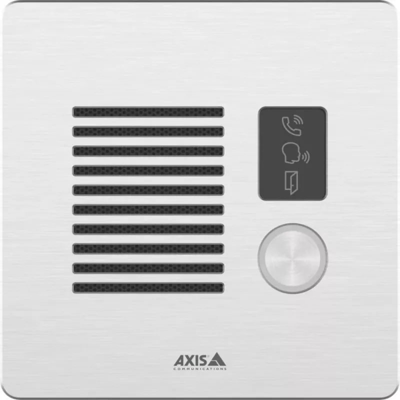 Axis I7010-VE Netzwerk-Gegensprechanlage, kabelgebunden, Edelstahl, IP66/IP69, 92 dB