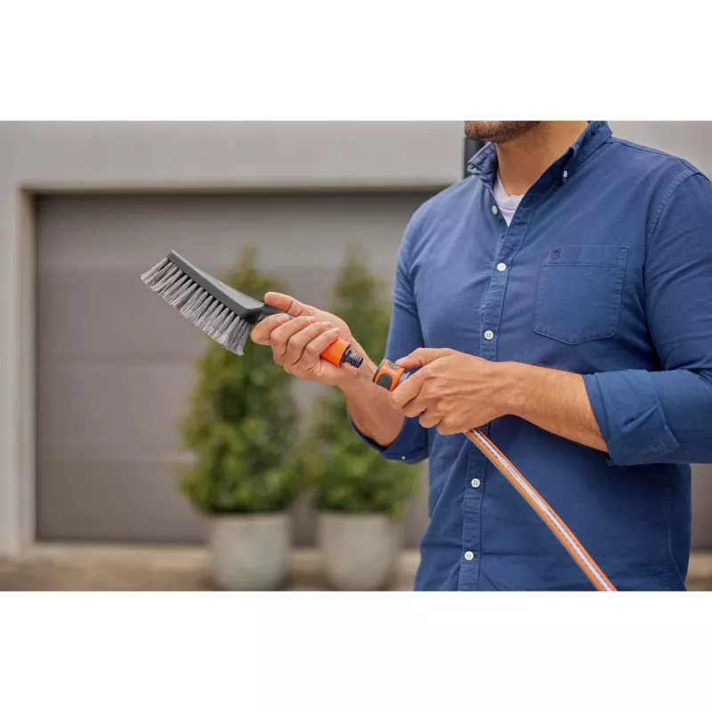Gardena Cleansystem Waschset mit Handbürste M soft, 18863-20