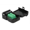 Drahtverbinder DeLOCK 66265 Sub-D 9 10-polige Klemmleiste Schwarz