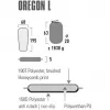 Oregon L 41125, Campingmatte Citronella/Grau