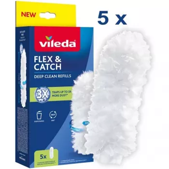 Staubwedel-Ersatzteile VILEDA Flex&Catch 177664 - 5 Ersatzeinsätze