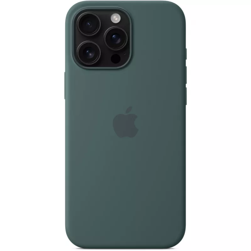 Silicone Case mit MagSafe für iPhone 16 Pro Max - Seegrün