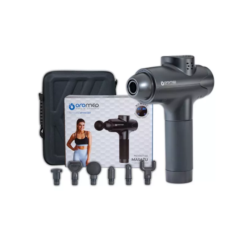 Pistol Massagegerät OROMED ORO-GUN PRO schwarz