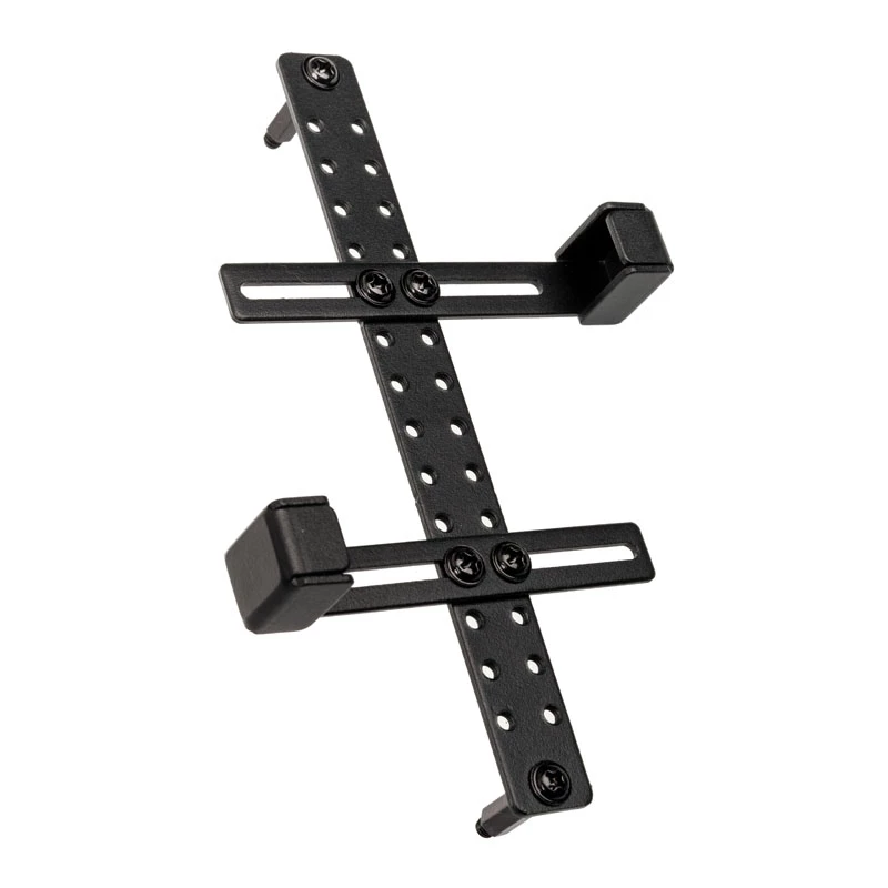 Lian Li GB-002 Universal-Grafikkartenhalter, Stahl, 128,4 mm, Schwarz, 2 Stück