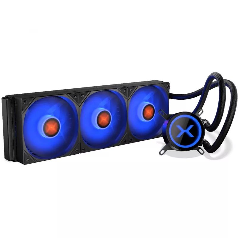 KRUX HydroX 360 ARGB AiO-Wasserkühlung, 360 mm, Schwarz