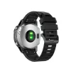 Silikonarmband 22 mm für Garmin QuickFit von FIXED – Schwarz