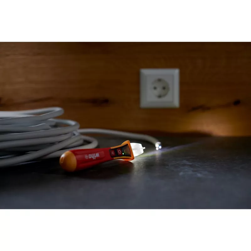 Wiha SB 255-13 Volt Detector Spannungsprüfer, berührungslos, einpolig, 12–1000 V AC (43797)