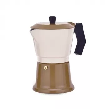 Espressokocher Maestro MR-1657-6-BEIGE Aluminium 6 Tassen