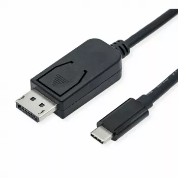 ROLINE 11.04.5835 Videokabel-Adapter 1 m DisplayPort USB Type-C Schwarz (11.04.5835)
