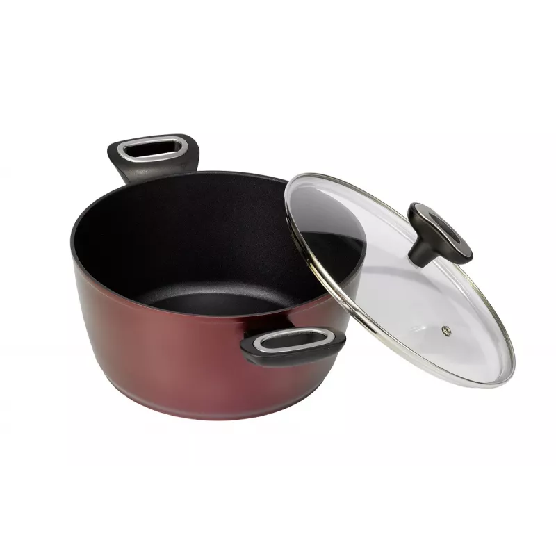 Suppentopf JATA CF920 2,4 L Rot Aluminium