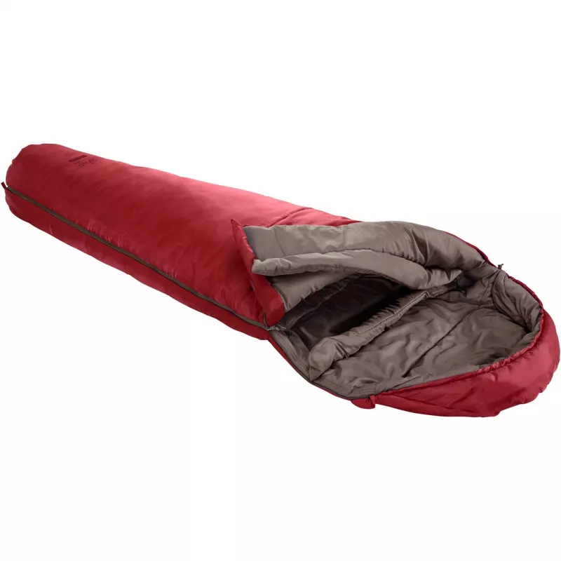 Schlafsack Grand Canyon KANSAS 190 Rot — leichtes 3-Jahreszeiten-Modell