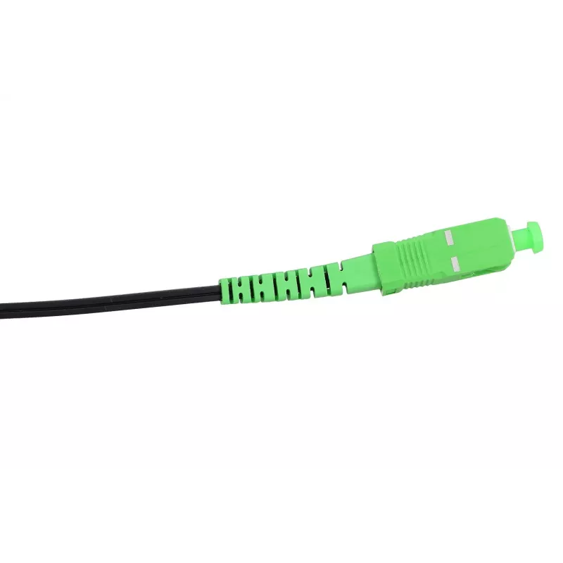 Extralink SC/APC-SC/APC Flach-Patchkabel Drop Singlemode Simplex G.657A2 150m