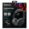 Defender FreeMotion B480 63480 kabellose On-Ear-Kopfhörer, Bluetooth 5.3, USB-C, AUX, microSD, bis zu 14 Std., 20-20000 Hz, Schwarz