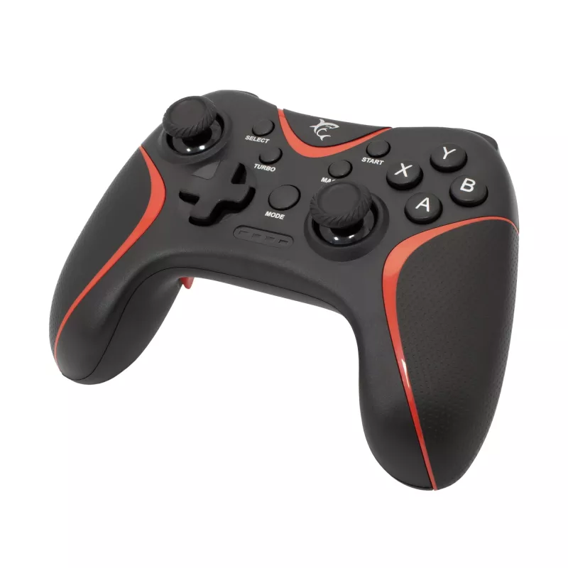 Kabelgebundenes USB-Gaming-Gamepad White Shark GP-2038 3in1 (DECURION) - Weiß