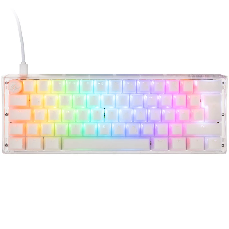 Ducky One 3 Mini Gaming-Tastatur USB Weiß