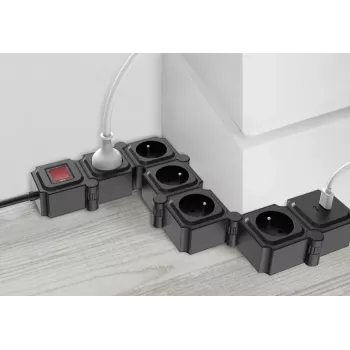 Steckdosenleiste TB Energy Power Strip 1,5 m — 1,5 m Kabel, mehrere Steckdosen