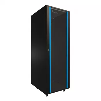 Freistehender Schrank Extralink Rackmount cabinet 37U 600x800 Schwarz