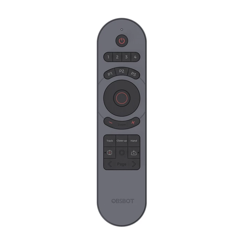 OBSBOT Tiny Smart Remote 2 ORB-2209-CT Fernbedienung für OBSBOT Tiny 2, Schwarz