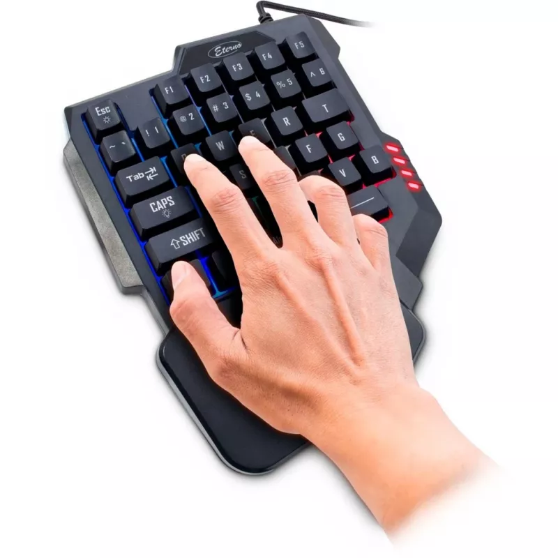 Inter-Tech KB-3035 RGB Gaming Keypad, 35 Tasten, USB, Schwarz