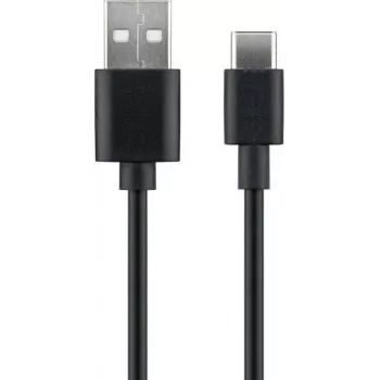 Microconnect USB3.1CCHAR1B USB-Kabel USB 2.0 1 m USB A USB C Schwarz