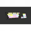Logickeyboard Avid Pro Tools Astra 2 USB-Tastatur für Mac, QWERTZ Deutsch, Schwarz