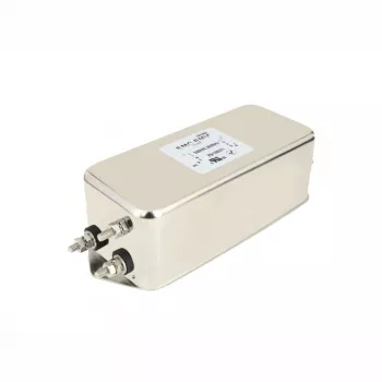 Akyga EN2080-12-S einphasiger EMI-Filter, 12 A, 120–250 V AC, 50/60 Hz, M4-Schraubanschlüsse