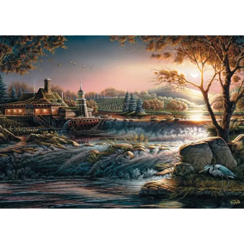 Terry Redlin: Lichter in der Wildnis, Puzzle 1000 Teile