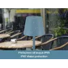 Beper P207ILI200 Wiederaufladbare LED-Tischleuchte, Touch-Schalter, dimmbar, Schieferblau