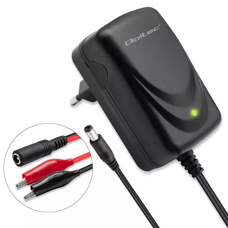 Batterieladegerät QOLTEC Ladegerät für AGM GEL STD 12V 1,5A