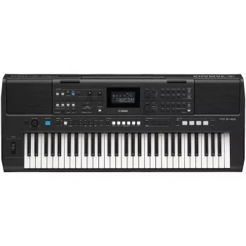 Tastatur YAMAHA PSR-E483 — 61-Tasten tragbares Arranger-Tastatur mit Anschlagdynamik und USB-MIDI