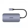 UNITEK D1071A Interface Hub USB 3.0 SuperSpeed 5 Gb/s Silber