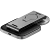SATECHI 3-in-1 faltbare Qi2 kabellose Ladestation (Space Gray) mit Typ A-, C-, G-Steckern