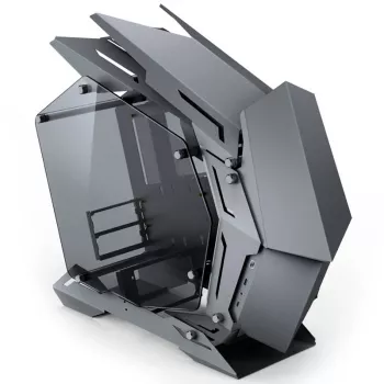 Jonsbo MOD3 Mini Micro-ATX Tower Showcase Tempered Glass - Grau - Tower