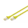 Netzwerkkabel Digitus CAT 6A S/FTP RJ-45 Cat6a 7m Gelb