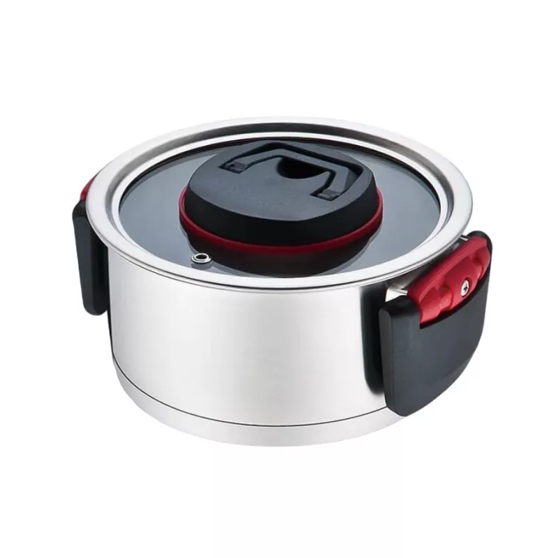 Maestro MR-3530-22 Topf mit Deckel und Klappgriffen, 22 cm, 4,2 l