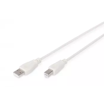 Assmann USB-Verbindungskabel. Typ A - B M/M. 1,8 m. USB 2.0 geeignet. UL. be (AK-300102-018-E)