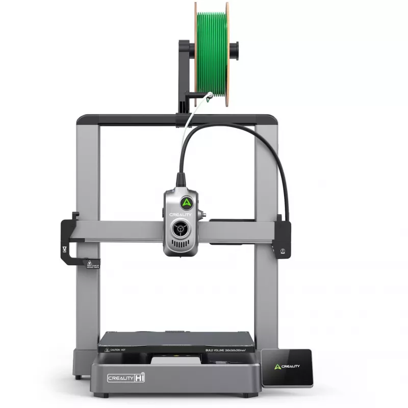 Creality Hi 1001010510 3D-Drucker, Direktextruder, automatische Nivellierung, Silber/Schwarz