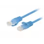 Lanberg PCU6-20CC-0200-B Cat6 U/UTP Patchkabel 2 m, Blau, 10er-Pack