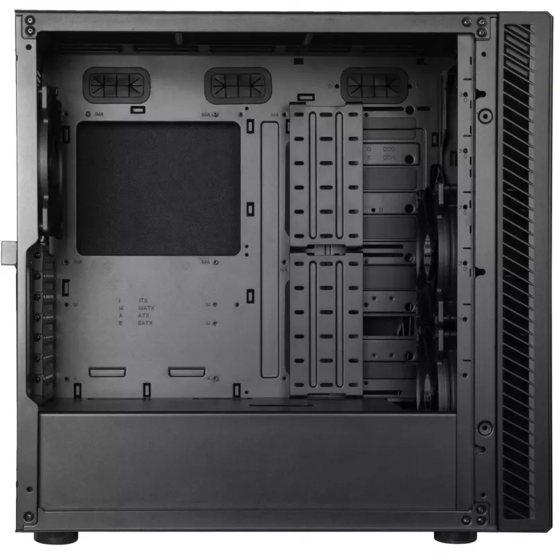 SilverStone SETA Q1 Midi-Tower-Gehäuse, Schwarz