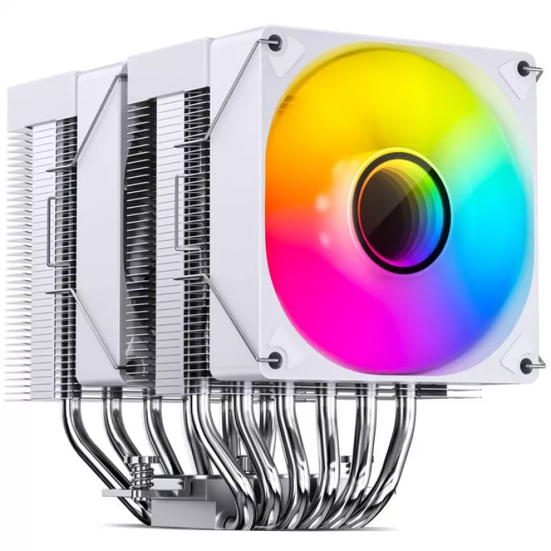 Jonsbo CR-1400 DV2 CPU-Luftkühler, 2 x 92 mm, weiß