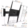 Vogels | Wandhalterung | MA3030-A1 | Vollbeweglich | 32-65 | Max. Tragfähigkeit 25 kg | Schwarz