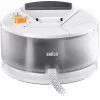 Braun CareStyle Compact IS 2132 WH Dampfbügelstation, 2400 W, 1,5 l, 400 g/min, EloxalPlus-Bügelsohle, Weiß/Orange
